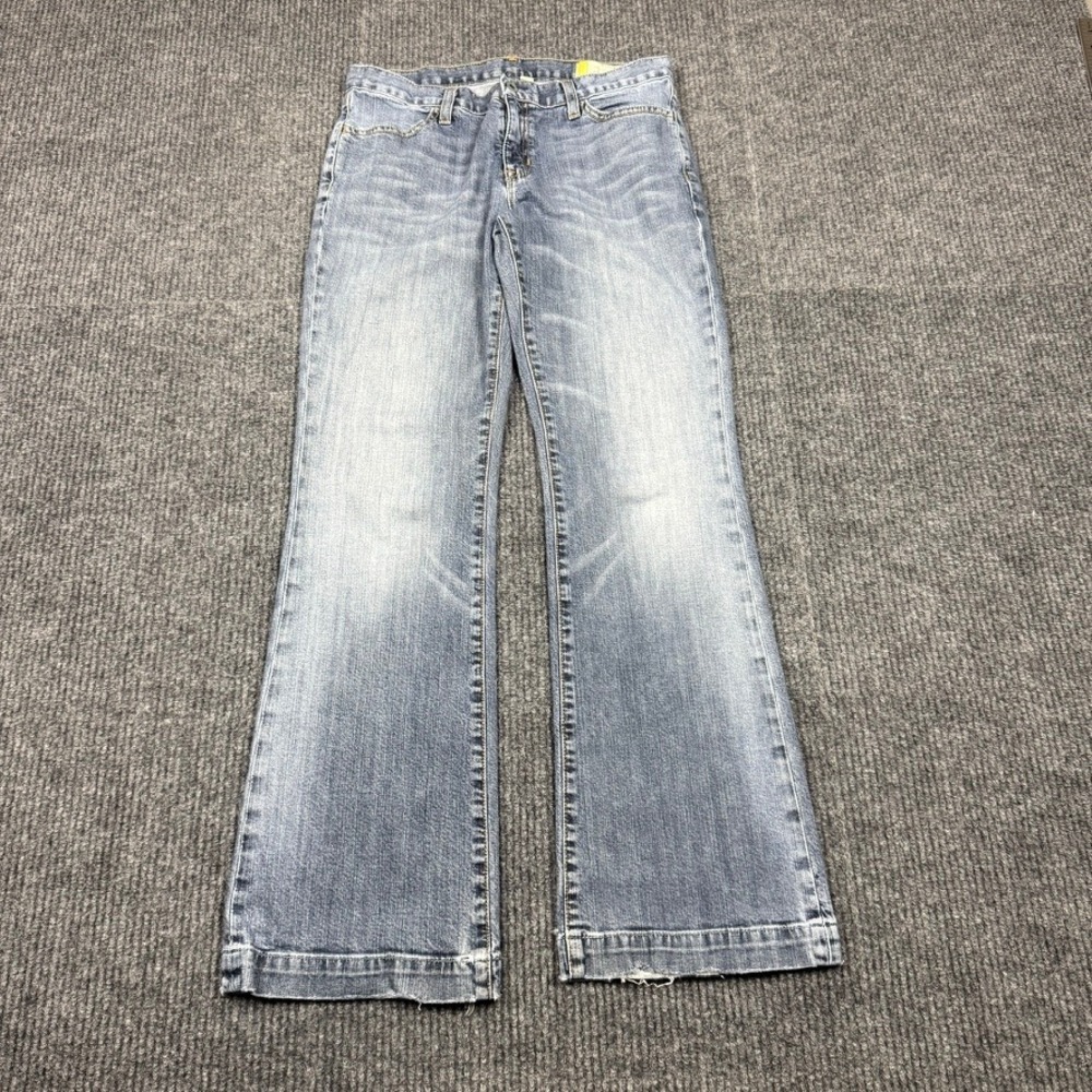 Gap Long and Lean Medium Wash Bootcut Jeans Size 8R Blue 419242-00-1